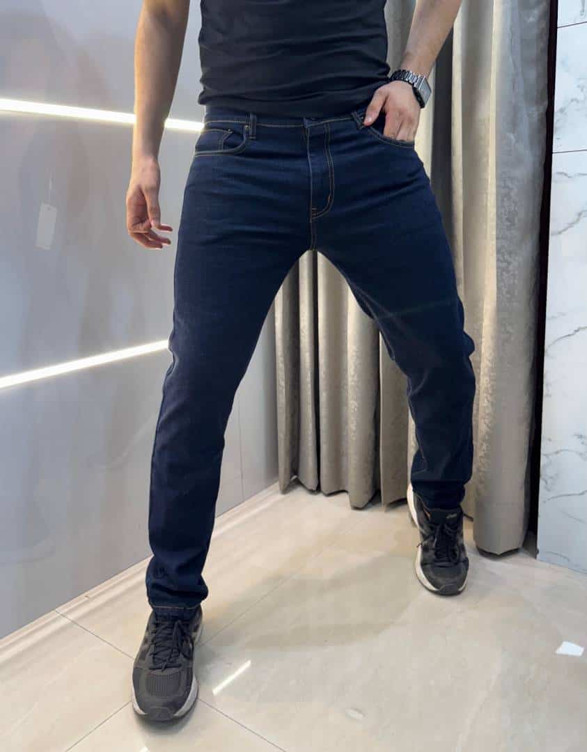Lacost e Navy Blue Imported Hyperflex.. Denim