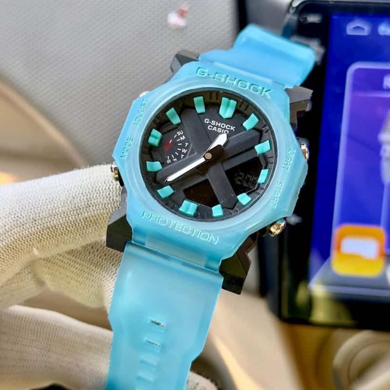 G shock Neon Blue