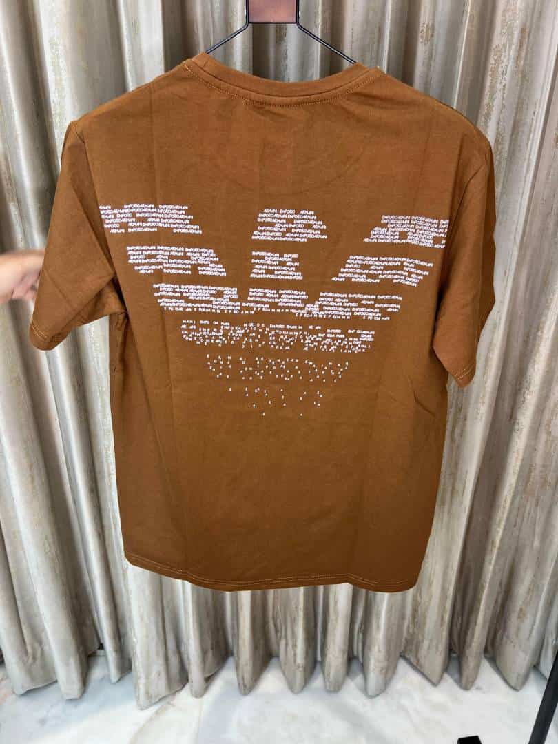 BROWN EMPORIO ARMAN_I ULTIMATE PREMIUM T SHIRTS