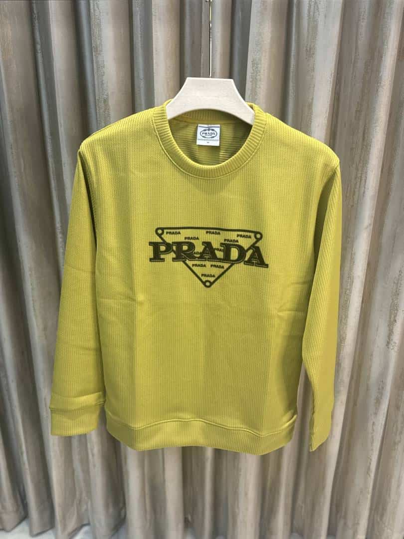PRAD_A MILANO LIME GREEN FULL SLEEVES ULTRA PREMIUM TSHIRT AVAILABLE