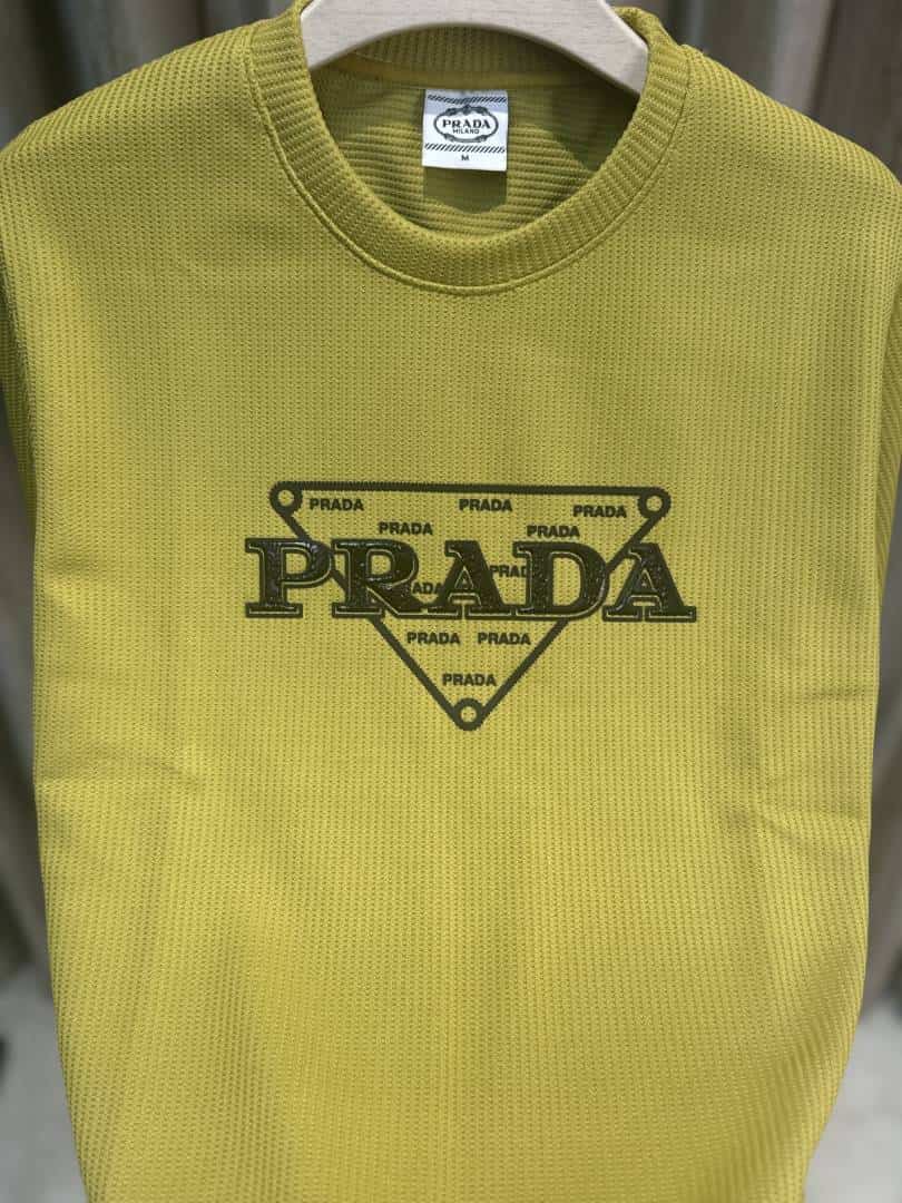 PRAD_A MILANO LIME GREEN FULL SLEEVES ULTRA PREMIUM TSHIRT AVAILABLE