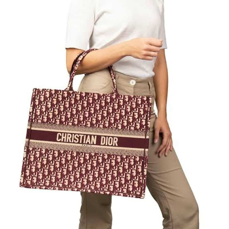 Cristian Dio_r Tote Bag with pouch 755