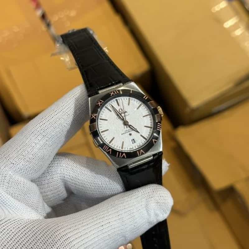 OMEGA CONSTELLATION LEATHER STRAP A