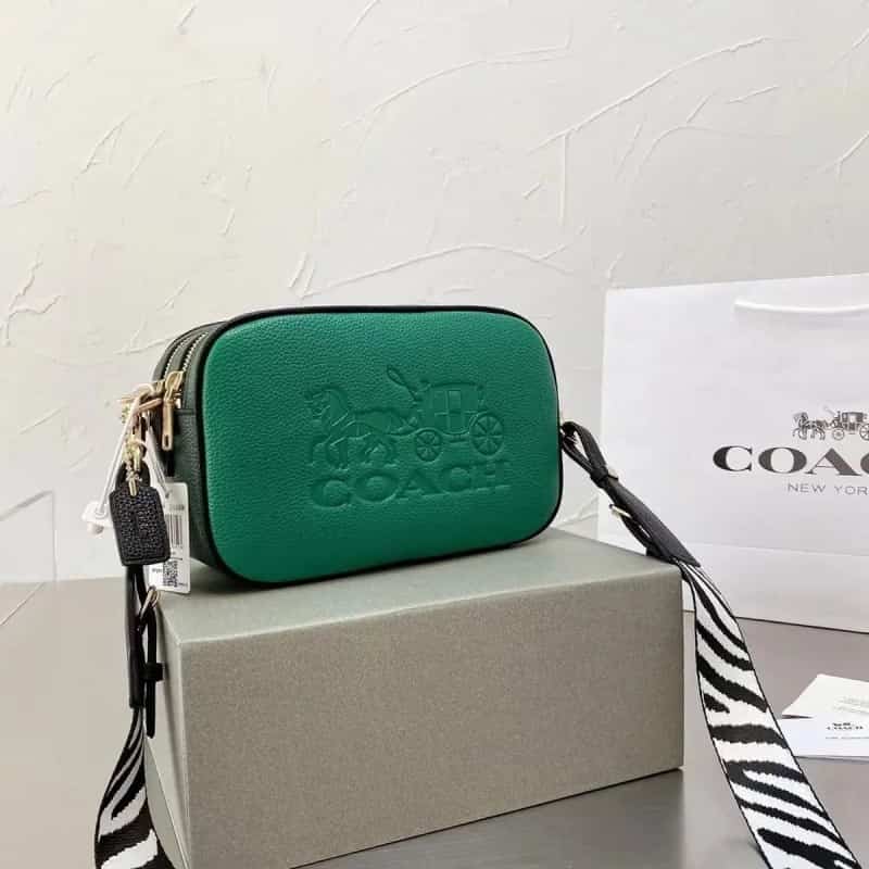 Coach Crossbody Carriage Logo Black