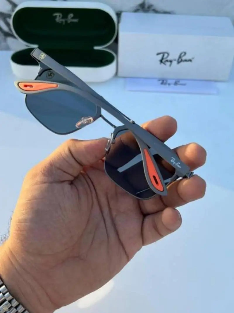 Rayban 04 grey black