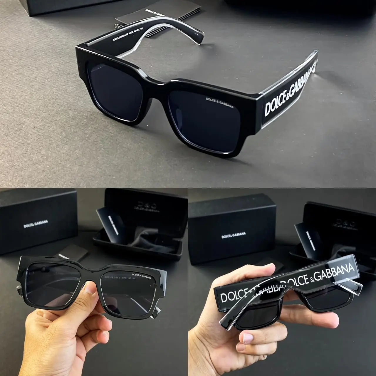 Dolce & Gabbana 6184 Water Black