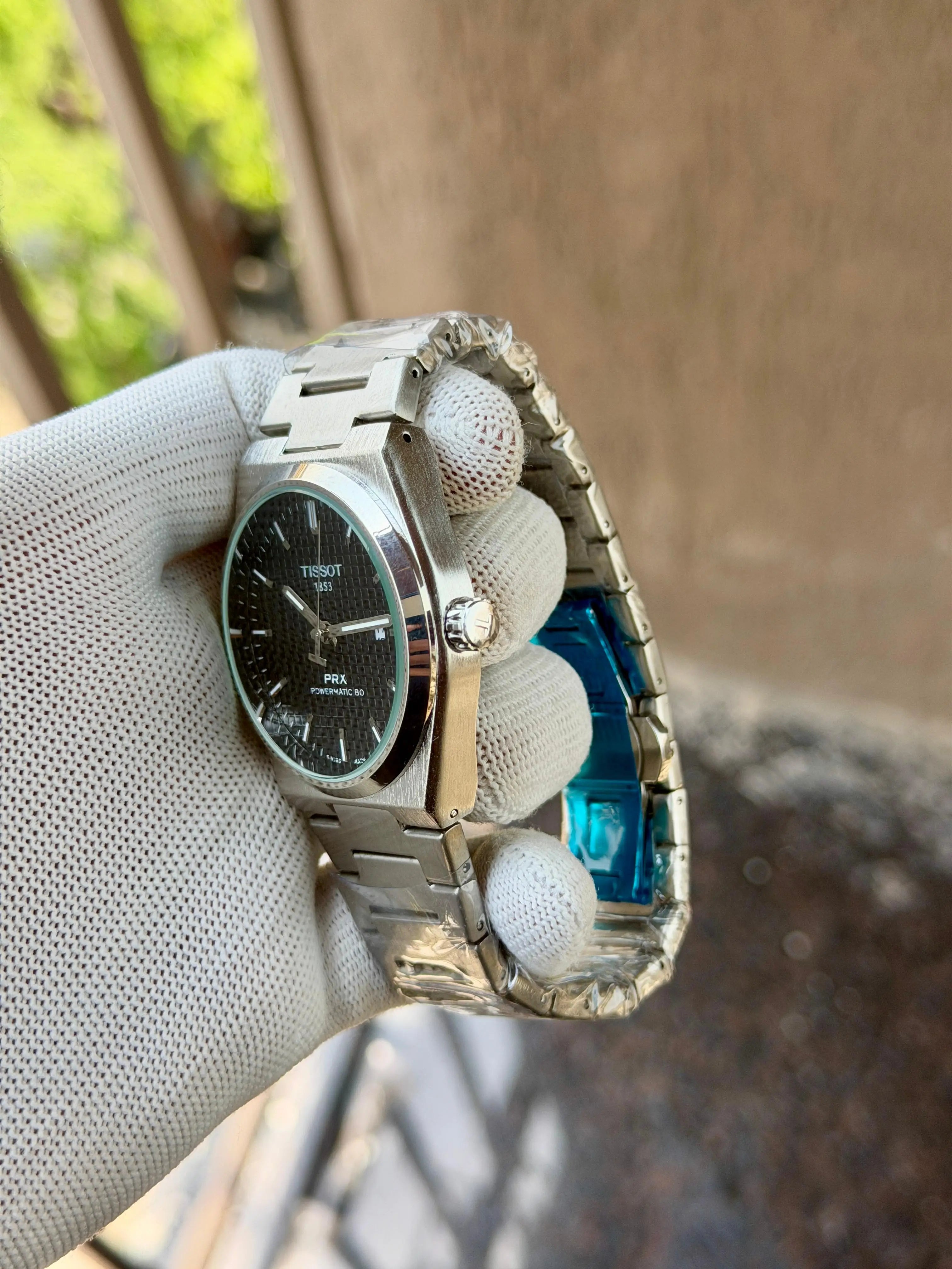 Tissot 1853 PRX Silver-Black Checks