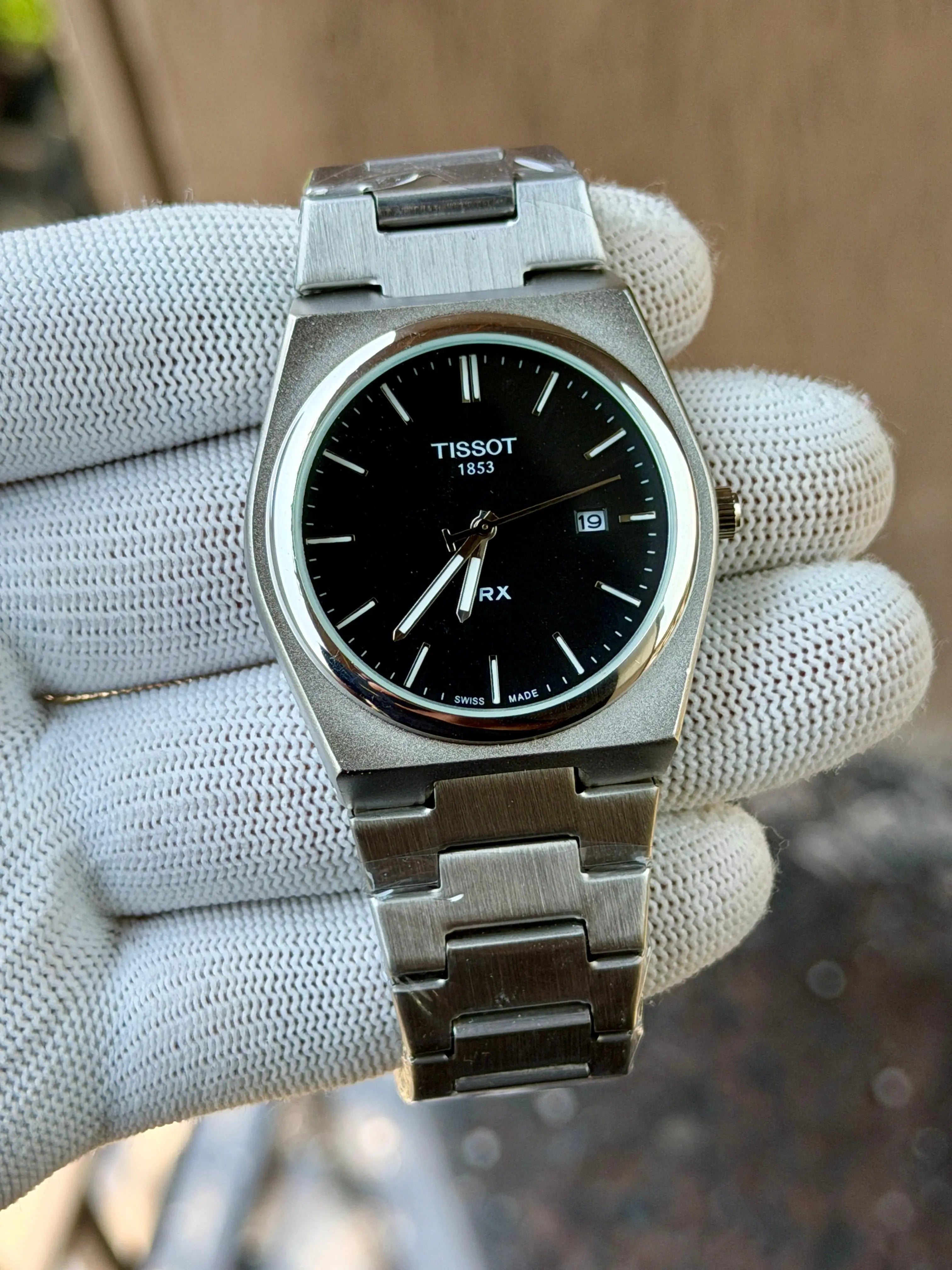 Tissot 1853 PRX Silver Black