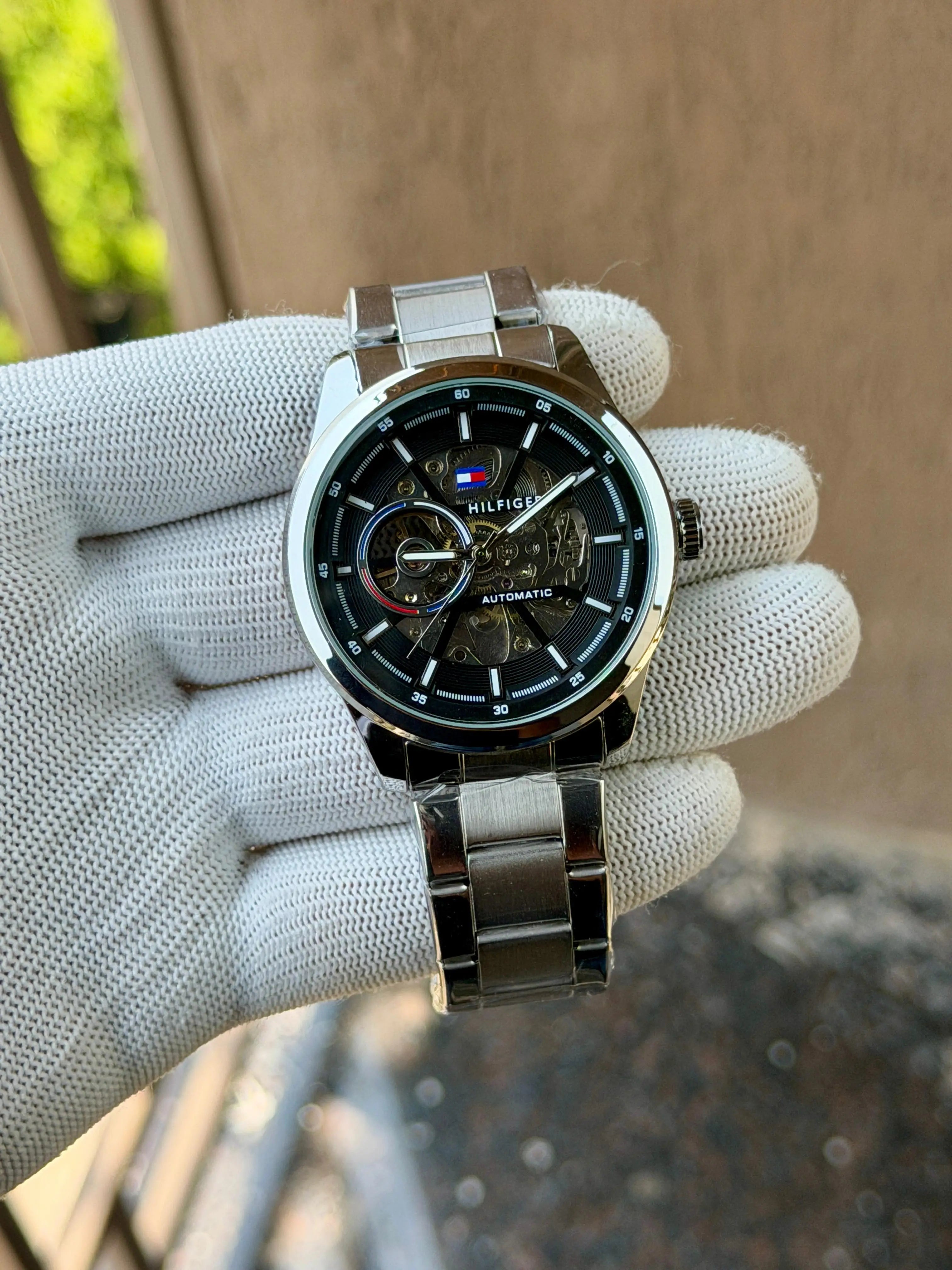 Tommy Hilfiger Black-Silver (Limited Time Offer)