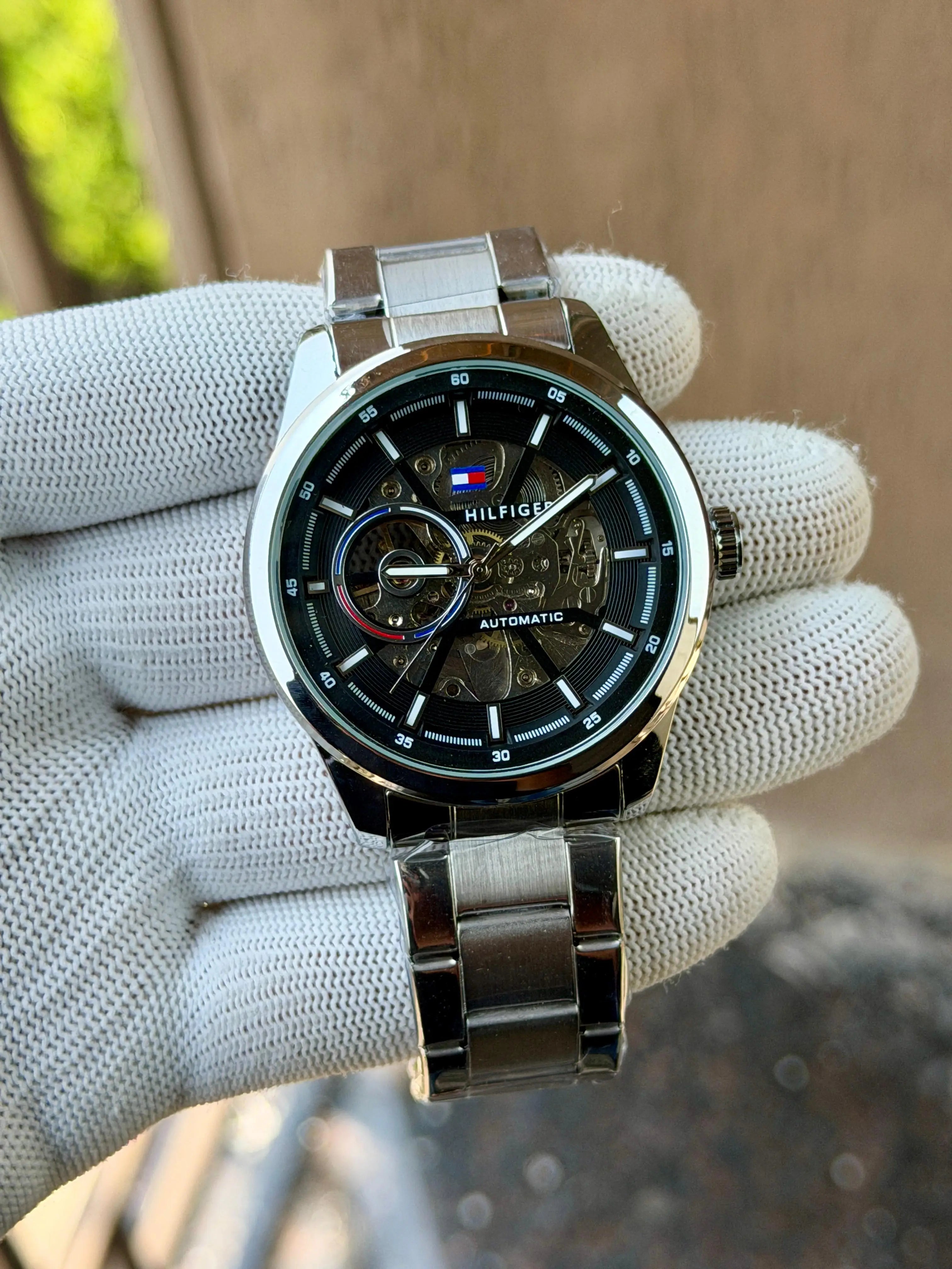 Tommy Hilfiger Black-Silver (Limited Time Offer)