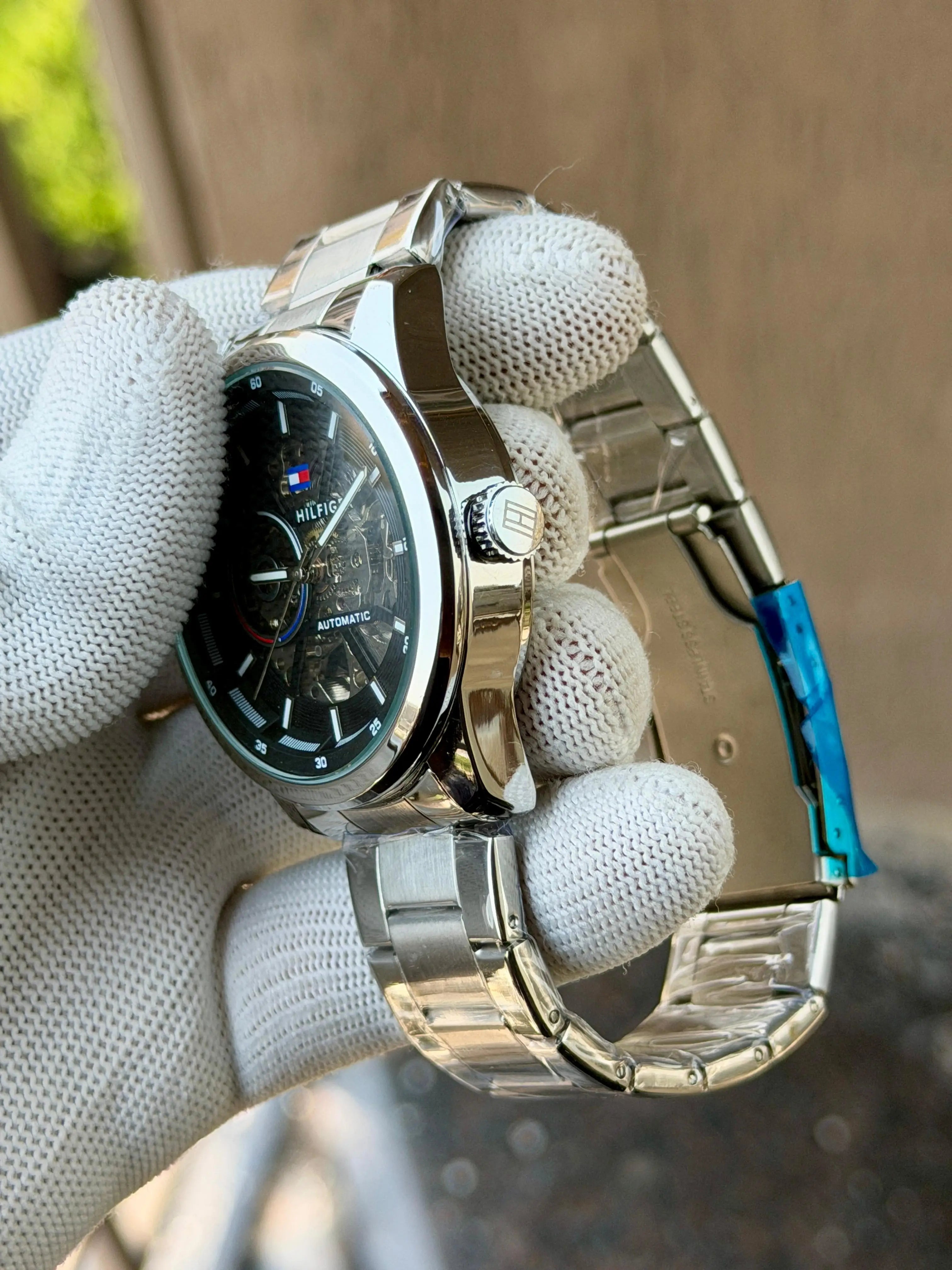 Tommy Hilfiger Black-Silver (Limited Time Offer)
