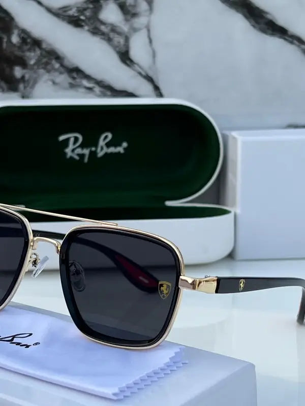 Rayban 06 Gold Black