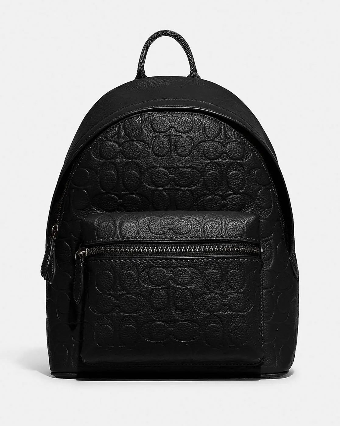 Coac h Black Monogram Luxury Imported BackPack