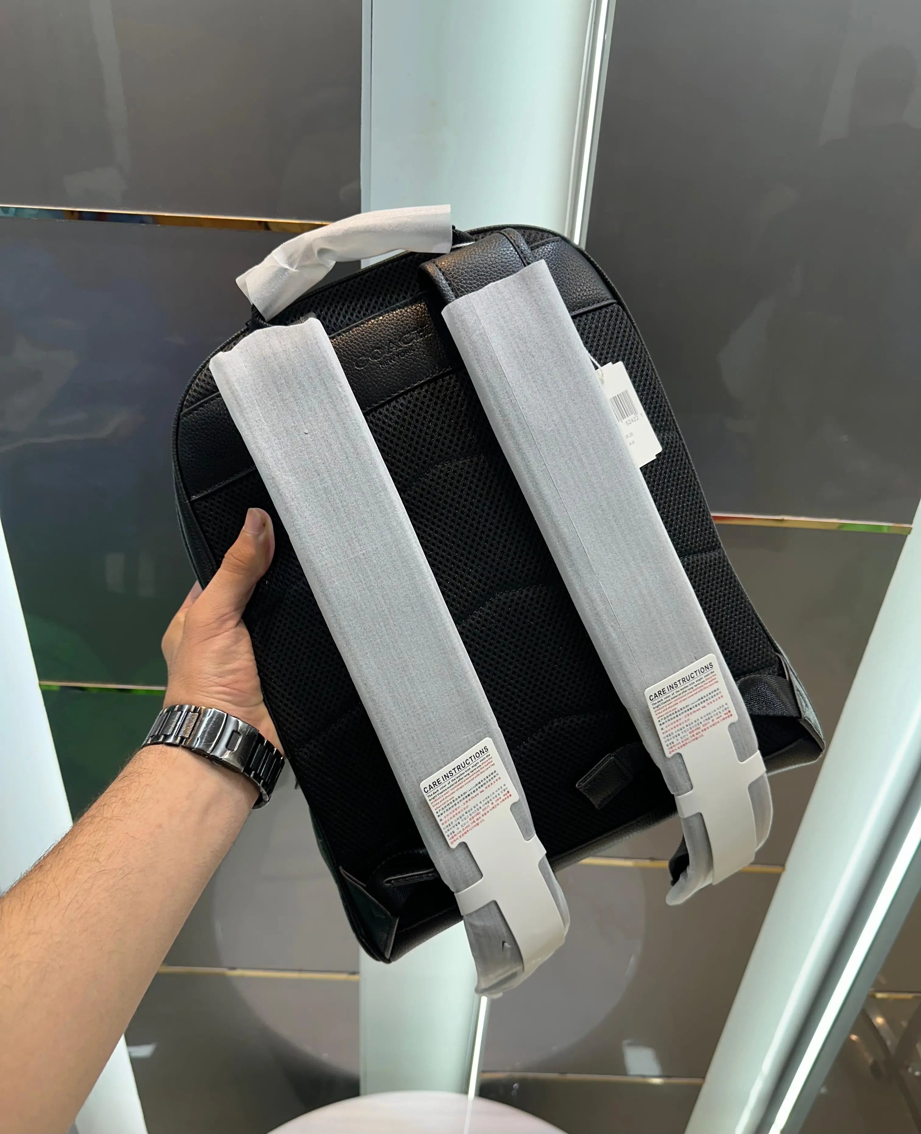Coac h Black Monogram Luxury Imported BackPack