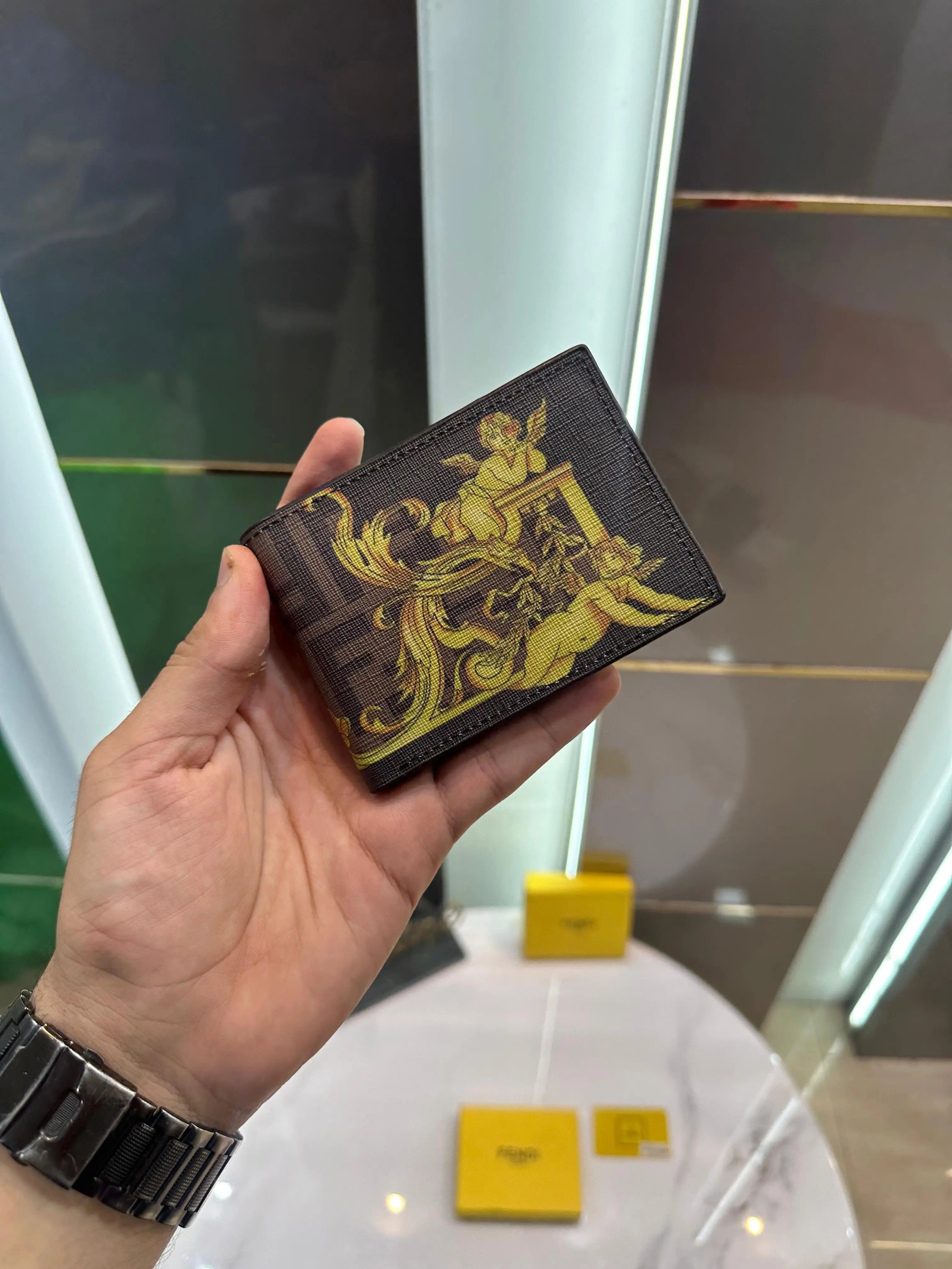 Fend i 001 Printed Premium Wallet