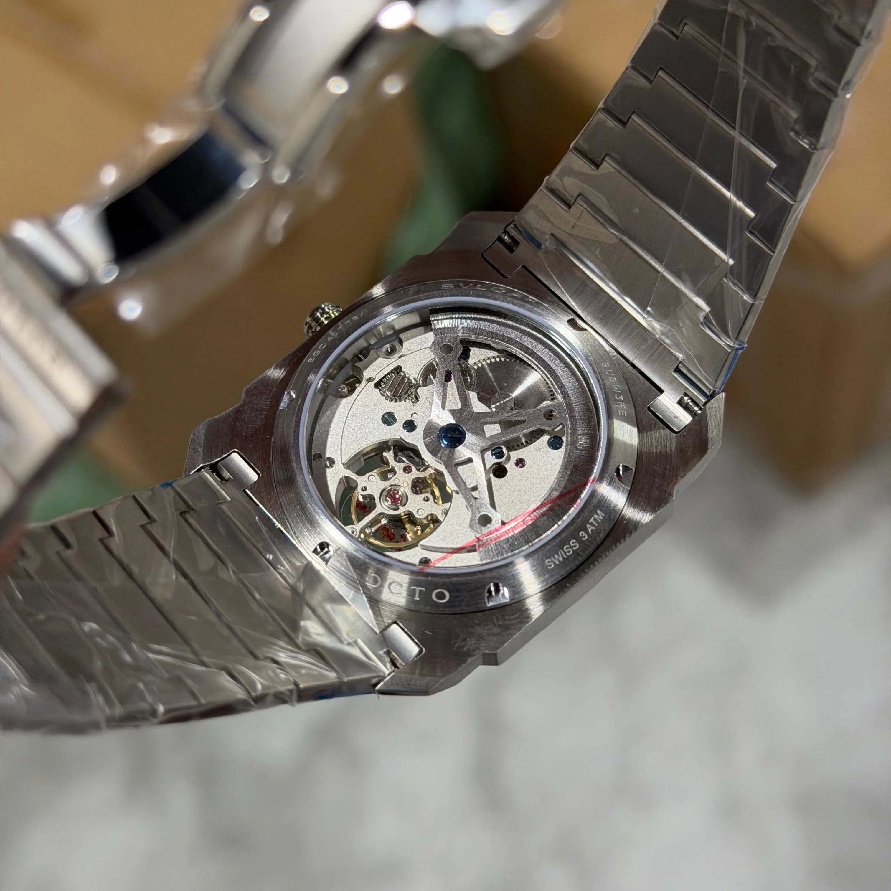 Bvlgari Octa Finissimo Tourbillon Silver Green