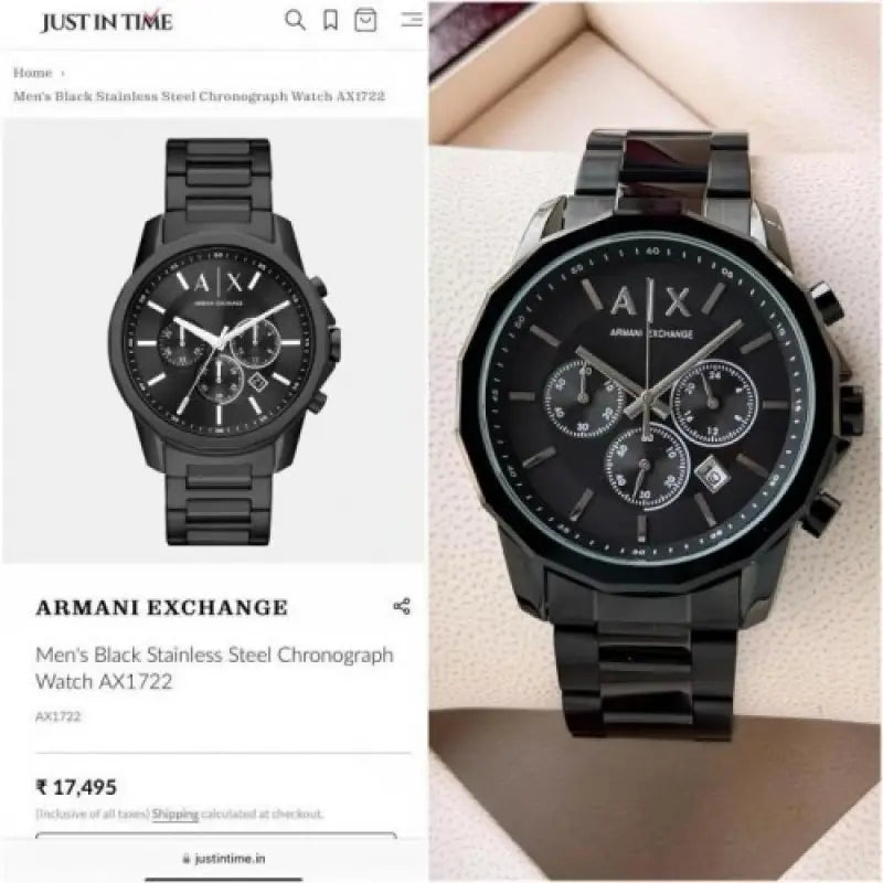 Arman_i Exchange Chronograph Watch AX1722