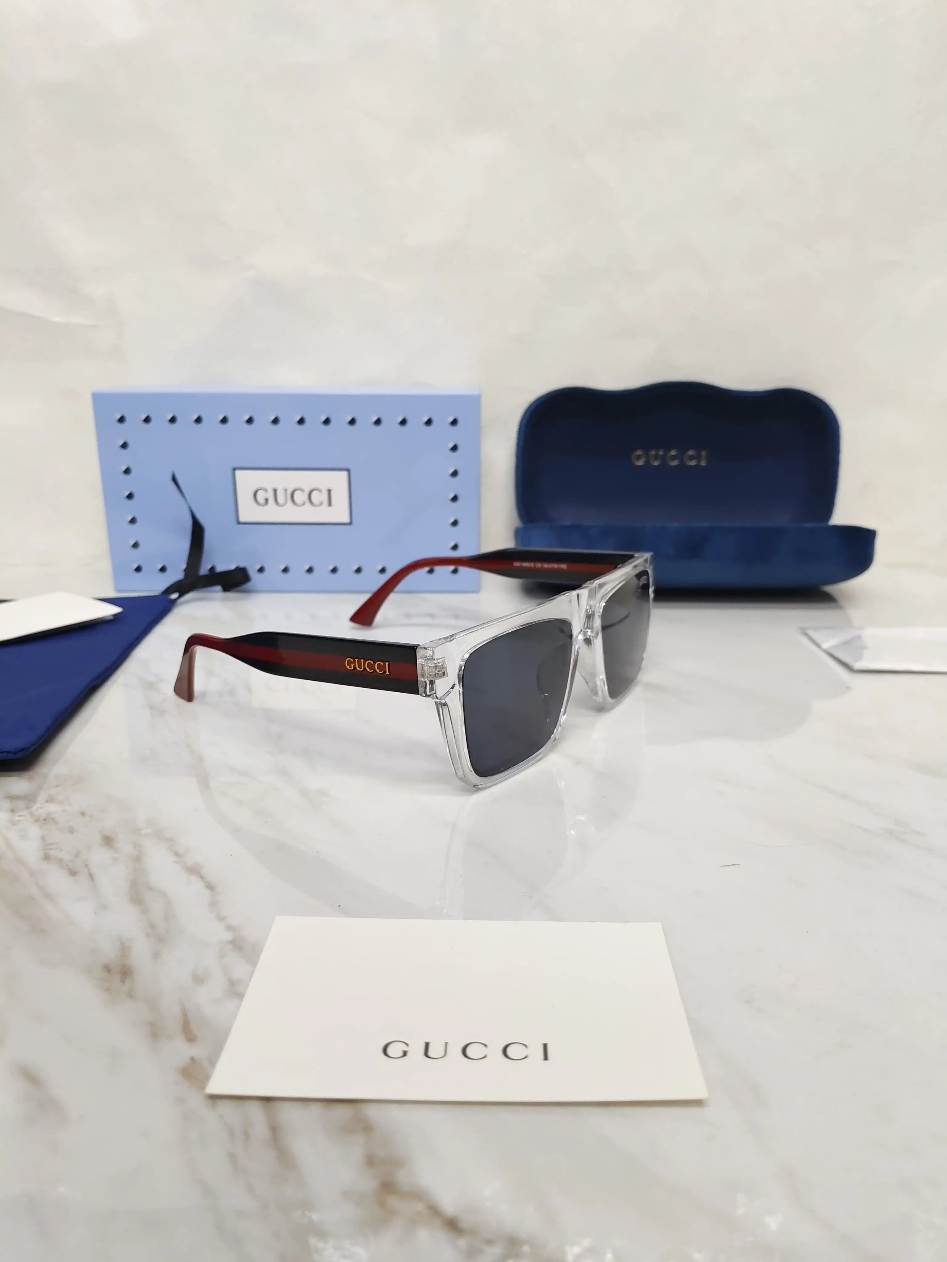 Gucci 1868 Transparent white Gucci logo stick