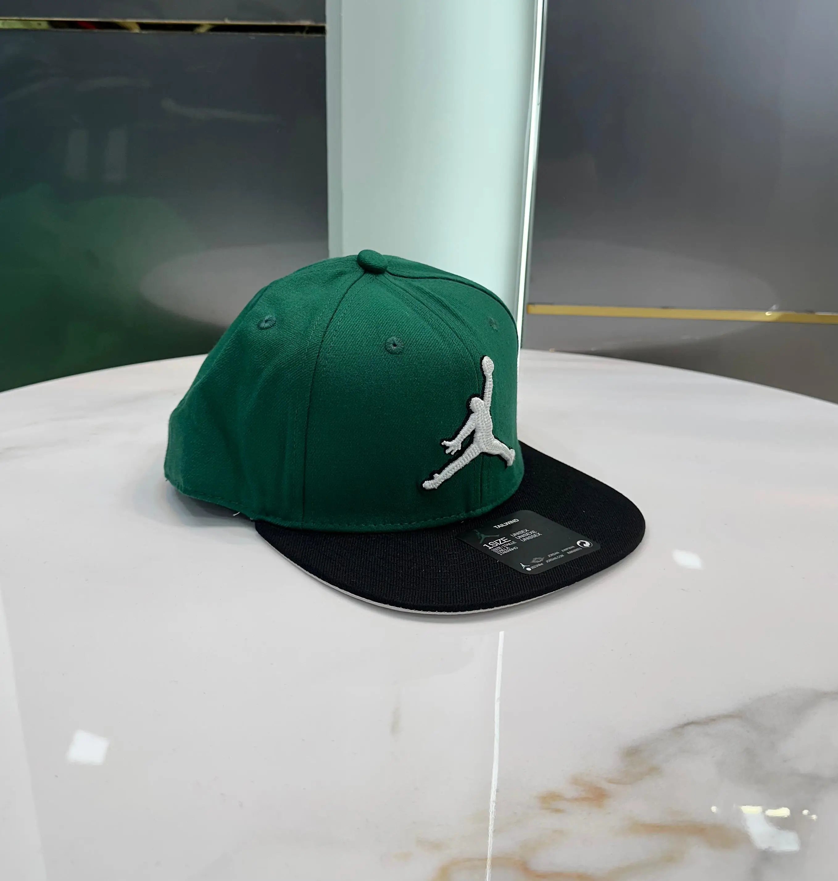 Jordan Green Black 001 Premium Imported Cap
