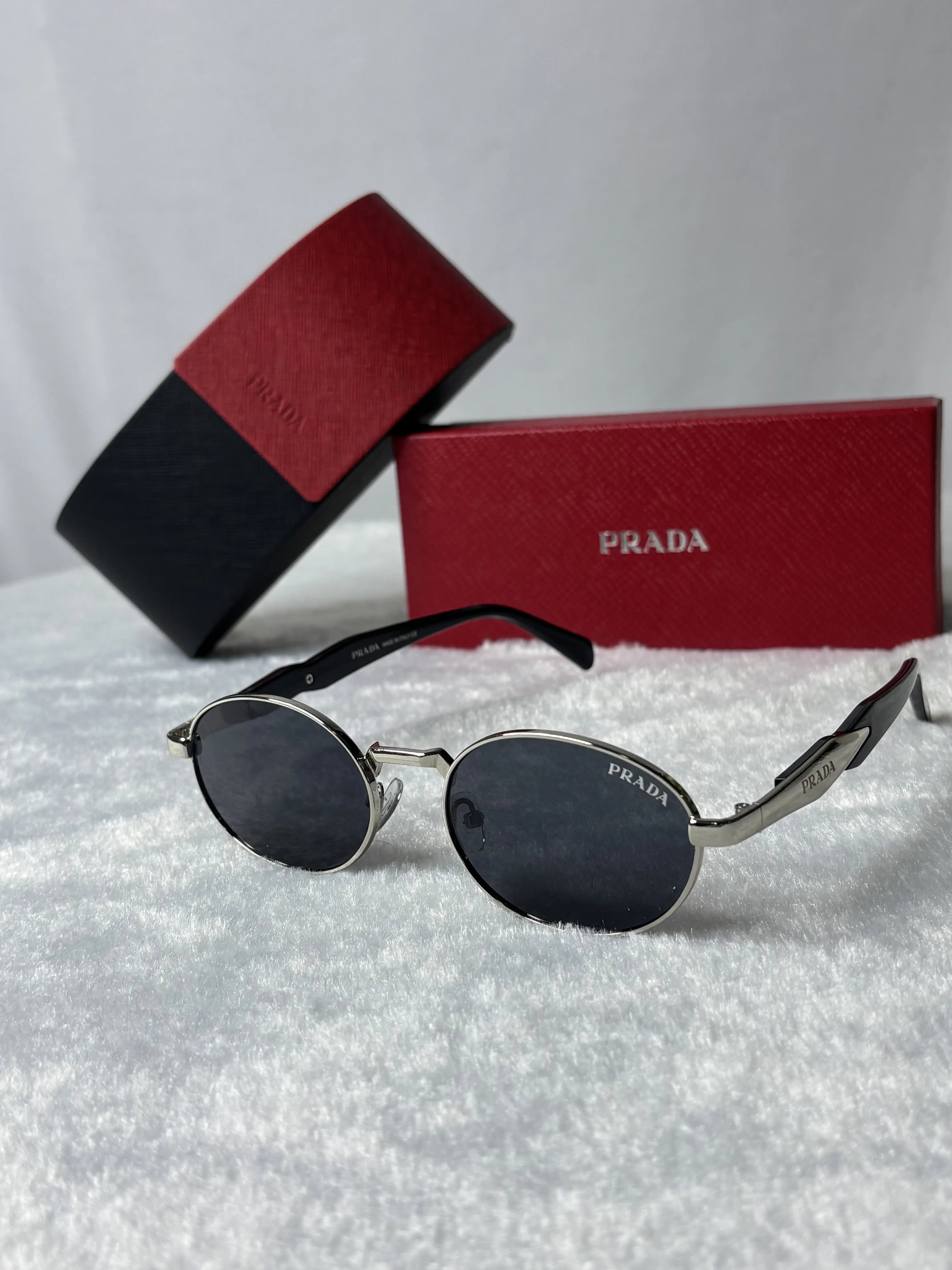 Prada 6120 Silver Black