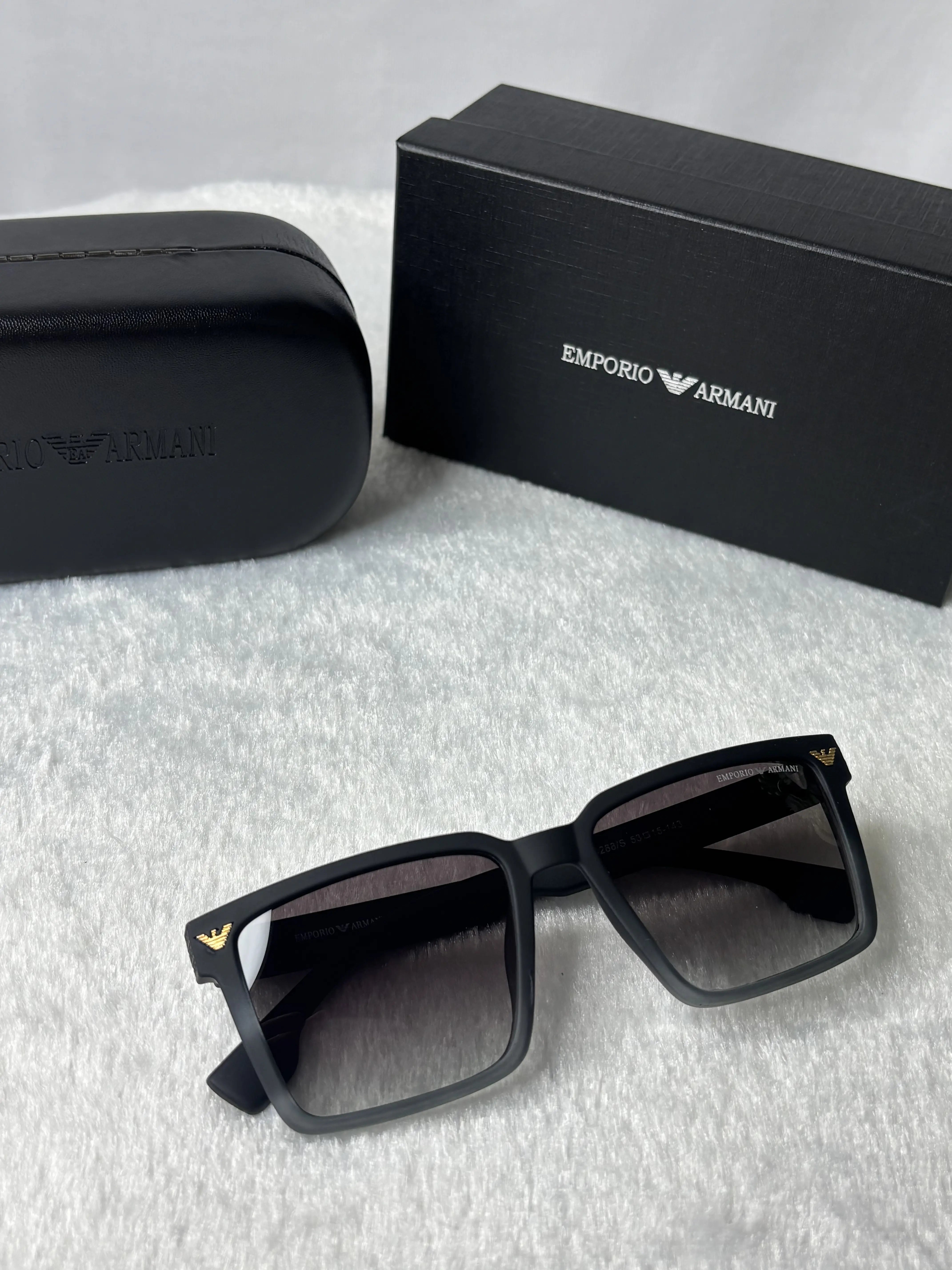 Emporio Armani 4288 matt black smoke