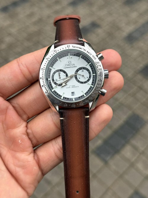 Omeg a Speed Master Leather