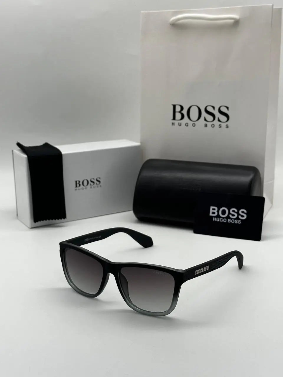 Hugo Boss 0299 matte black grey