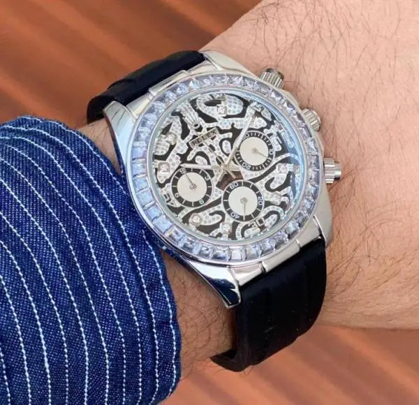 ROLEX EYE OF TIGER SILVER