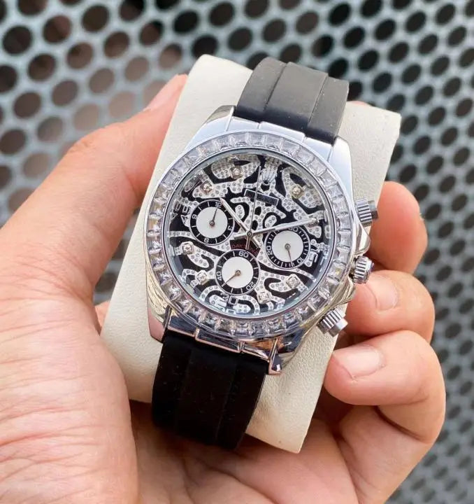 ROLEX EYE OF TIGER SILVER