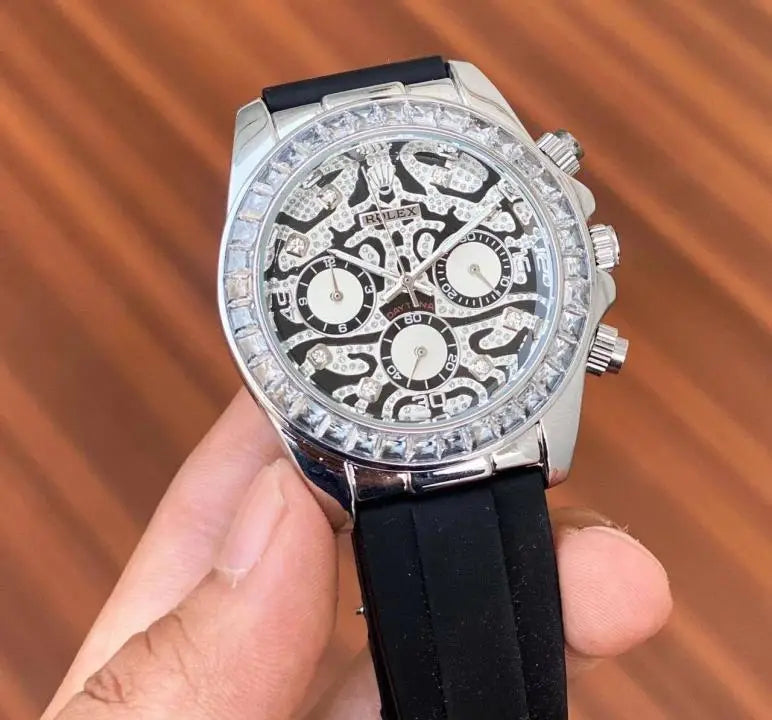 ROLEX EYE OF TIGER SILVER