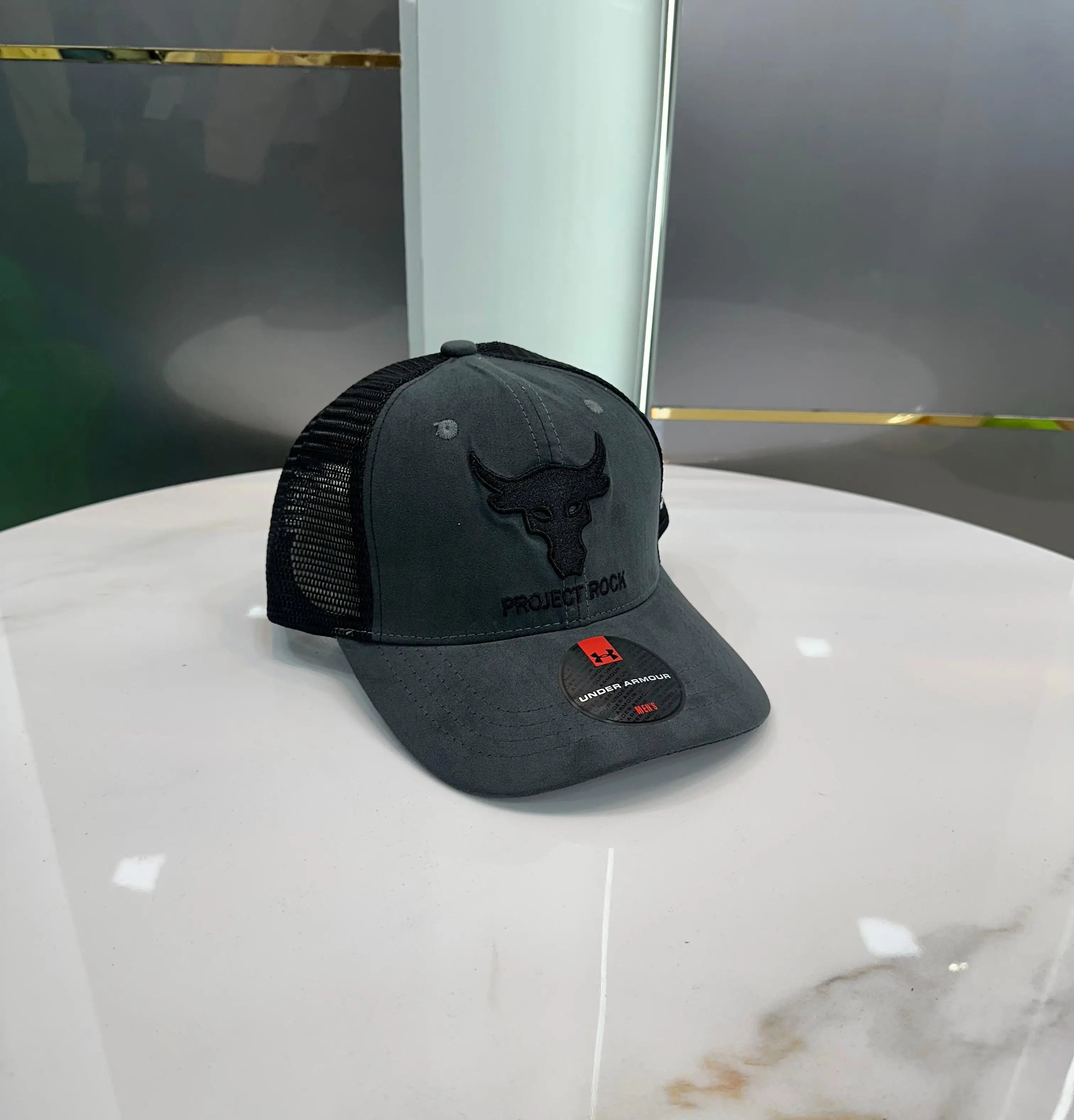 Under Armou r Grey (Suede) Premium Imported Cap
