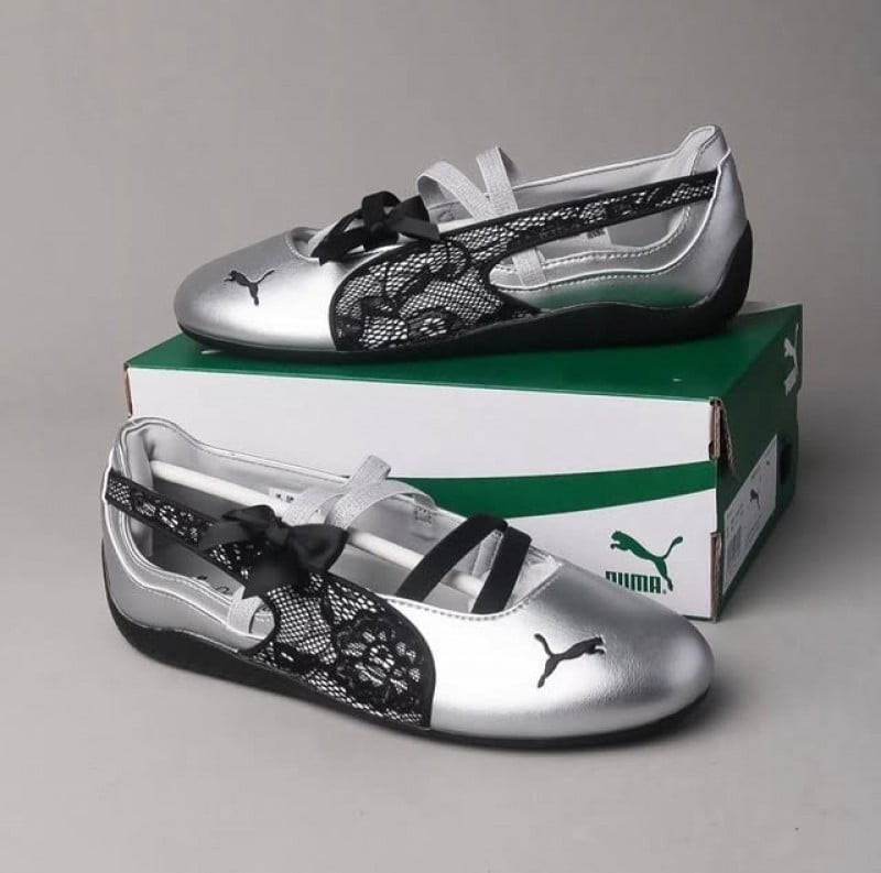 Pumaa Speedcat Og Ballet Lace Silve