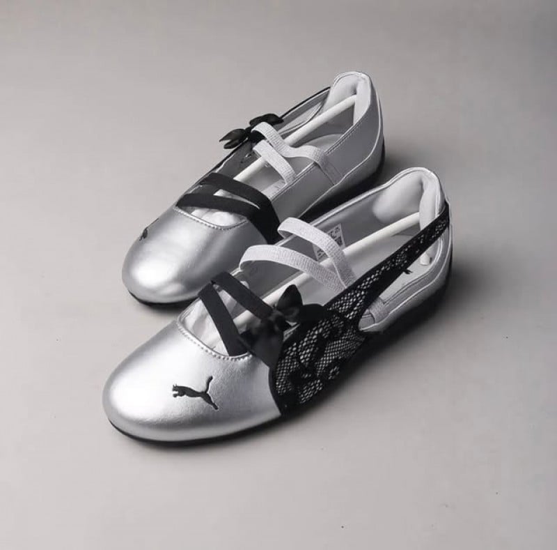 Pumaa Speedcat Og Ballet Lace Silve