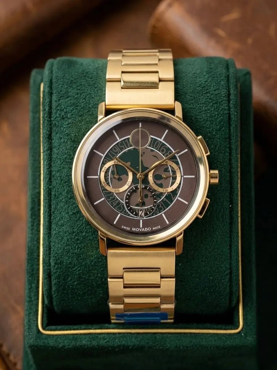 Movado Bold Evolution 2.0 Gold-Green 113