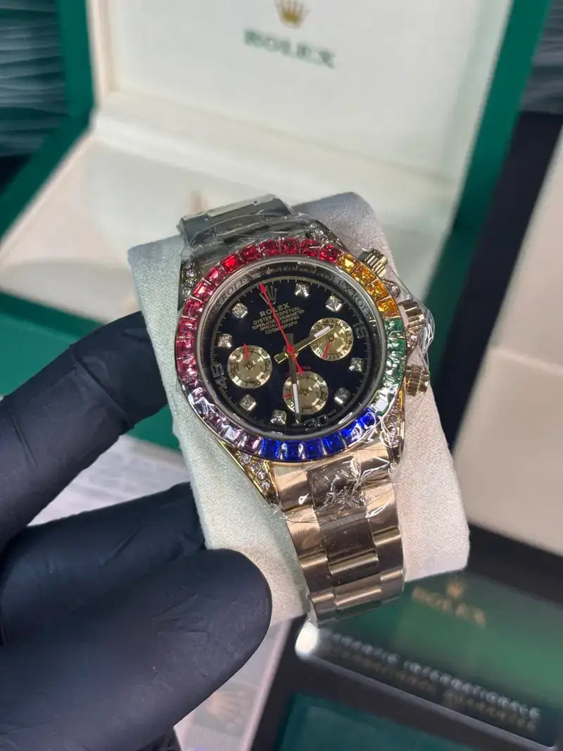 ROLEX RAINBOW ROSE GOLD