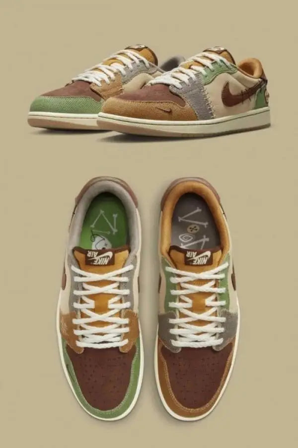 Nik_e JORDAN 1 RETRO LOW OG ZION WILLIAMSON Suede Quality