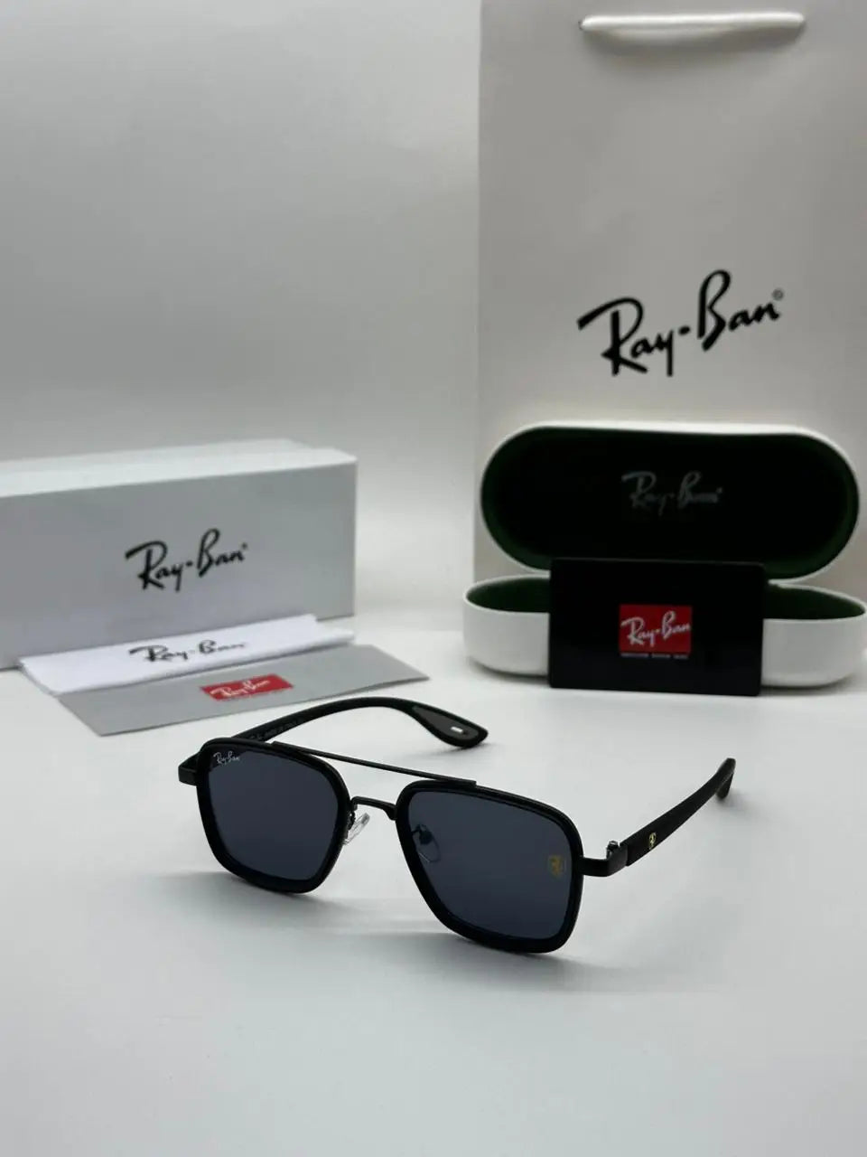 rayban 06 full black