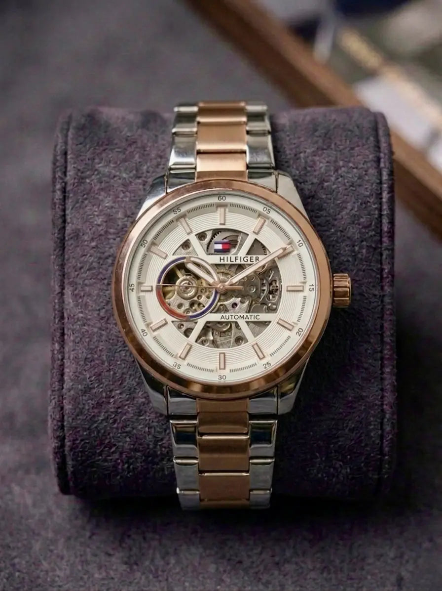 Tommy_Hilfiger Automatic 2 Tone White 271