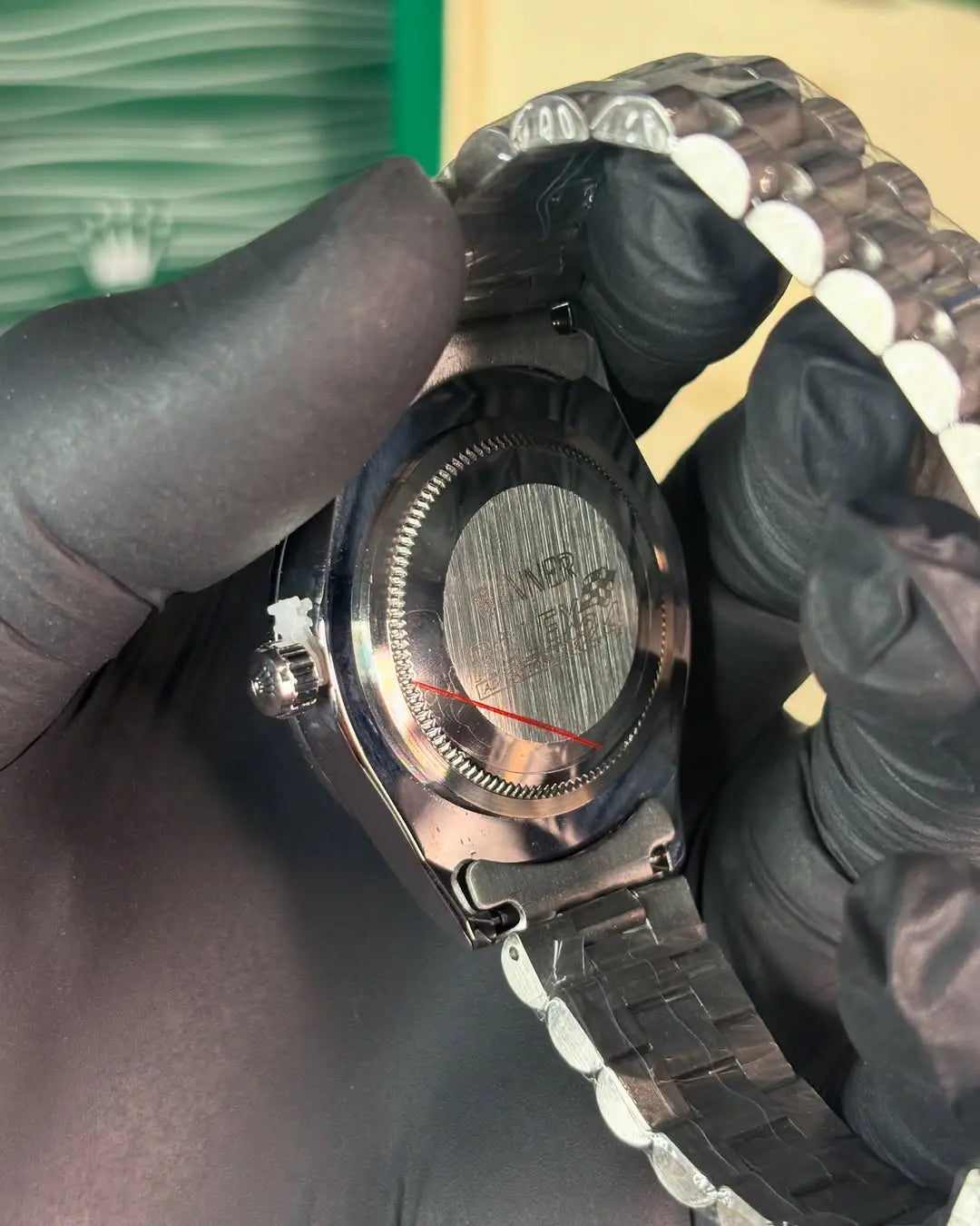 ROLEX DAY DATE 40mm BLACK DIAL