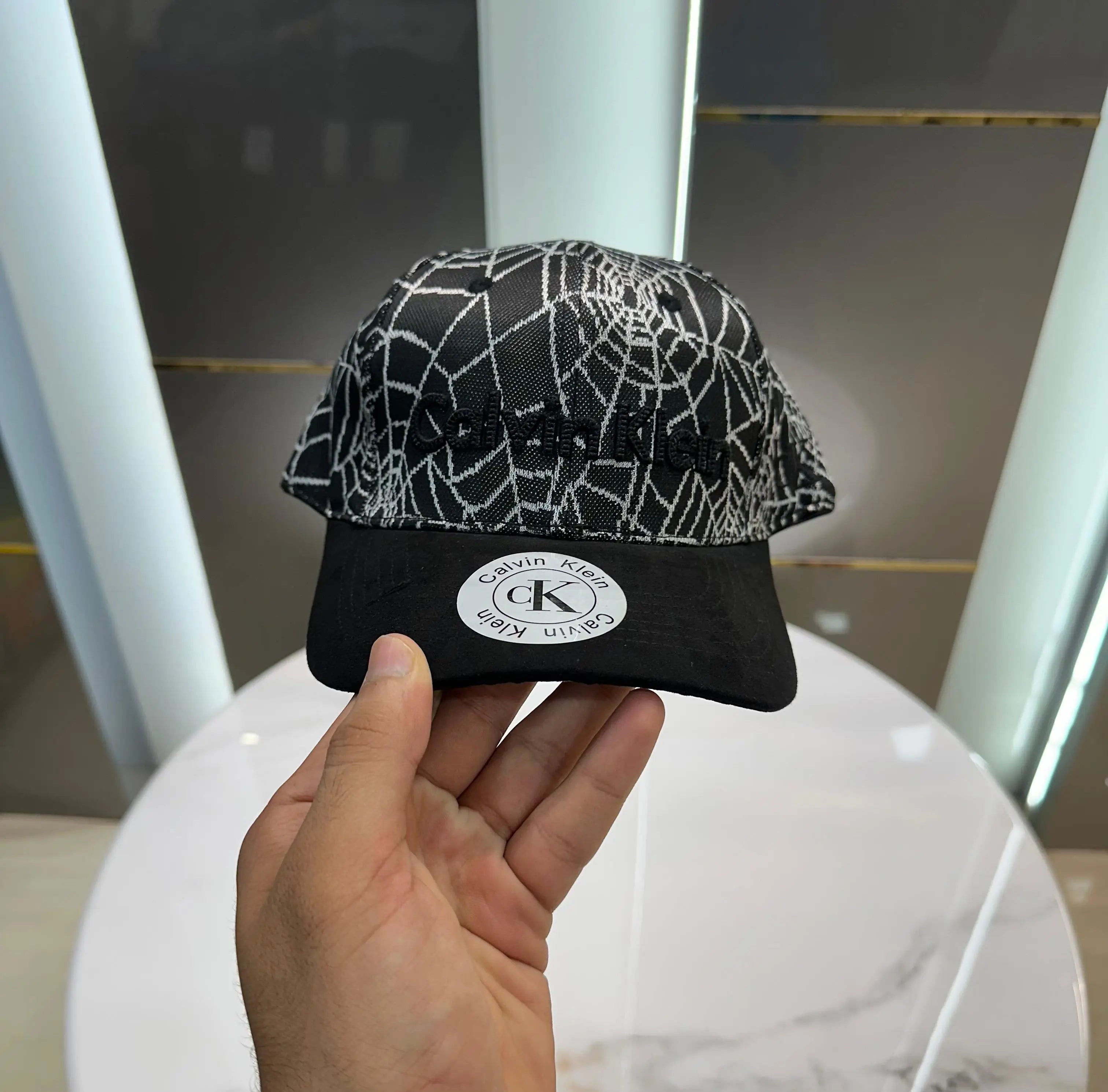 Calvin Klei n Black Grey 002 Premium Imported Cap