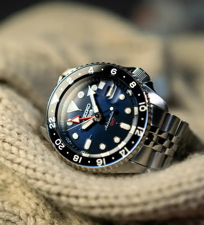 Seiko 5 sports GMT Blue
