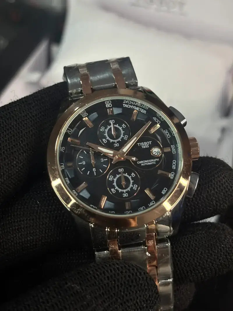 Tissot 1853 Couturier Chornograph Two Tone