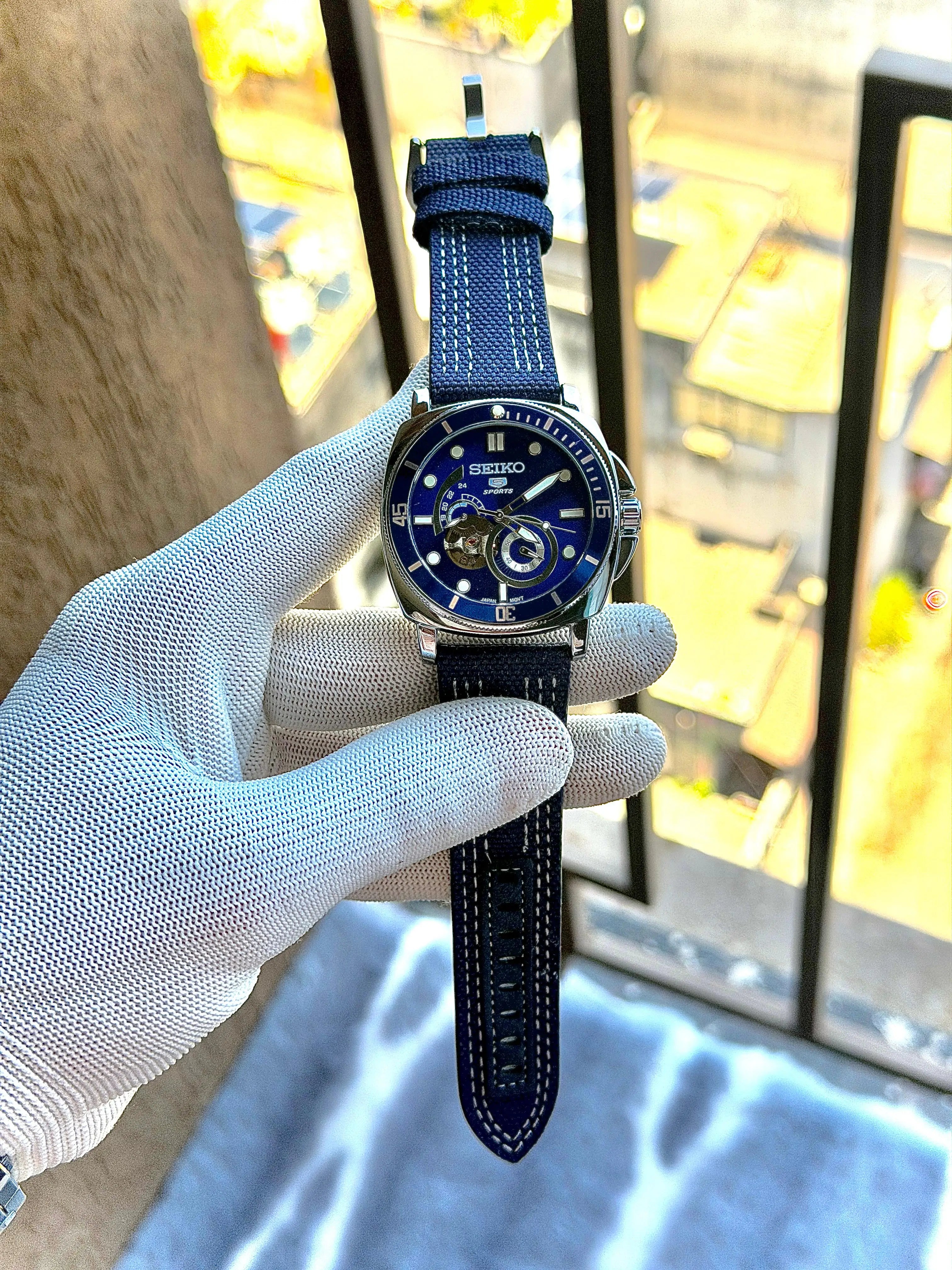 Seiko Sports 5 Blue