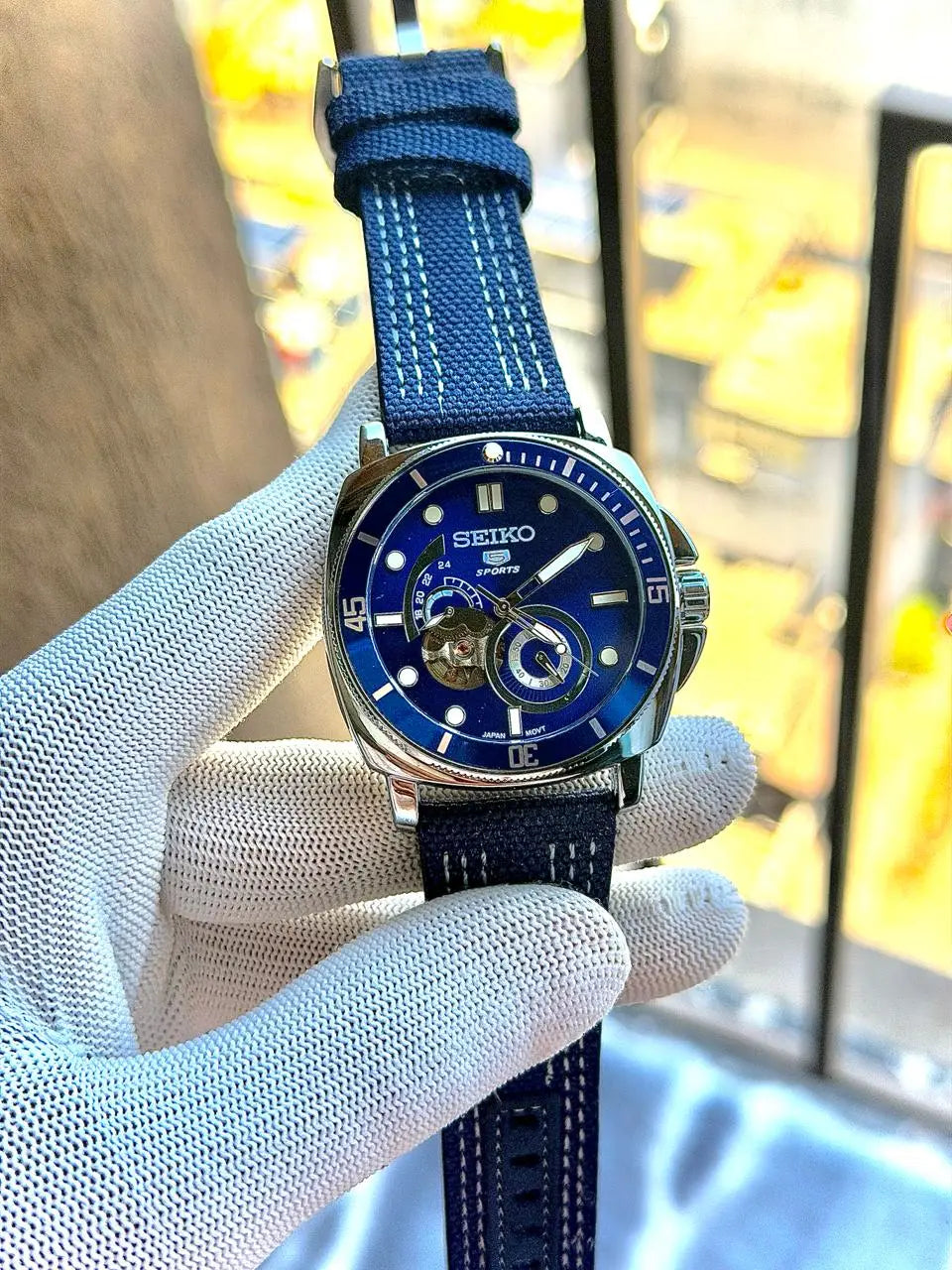 Seiko Sports 5 Blue