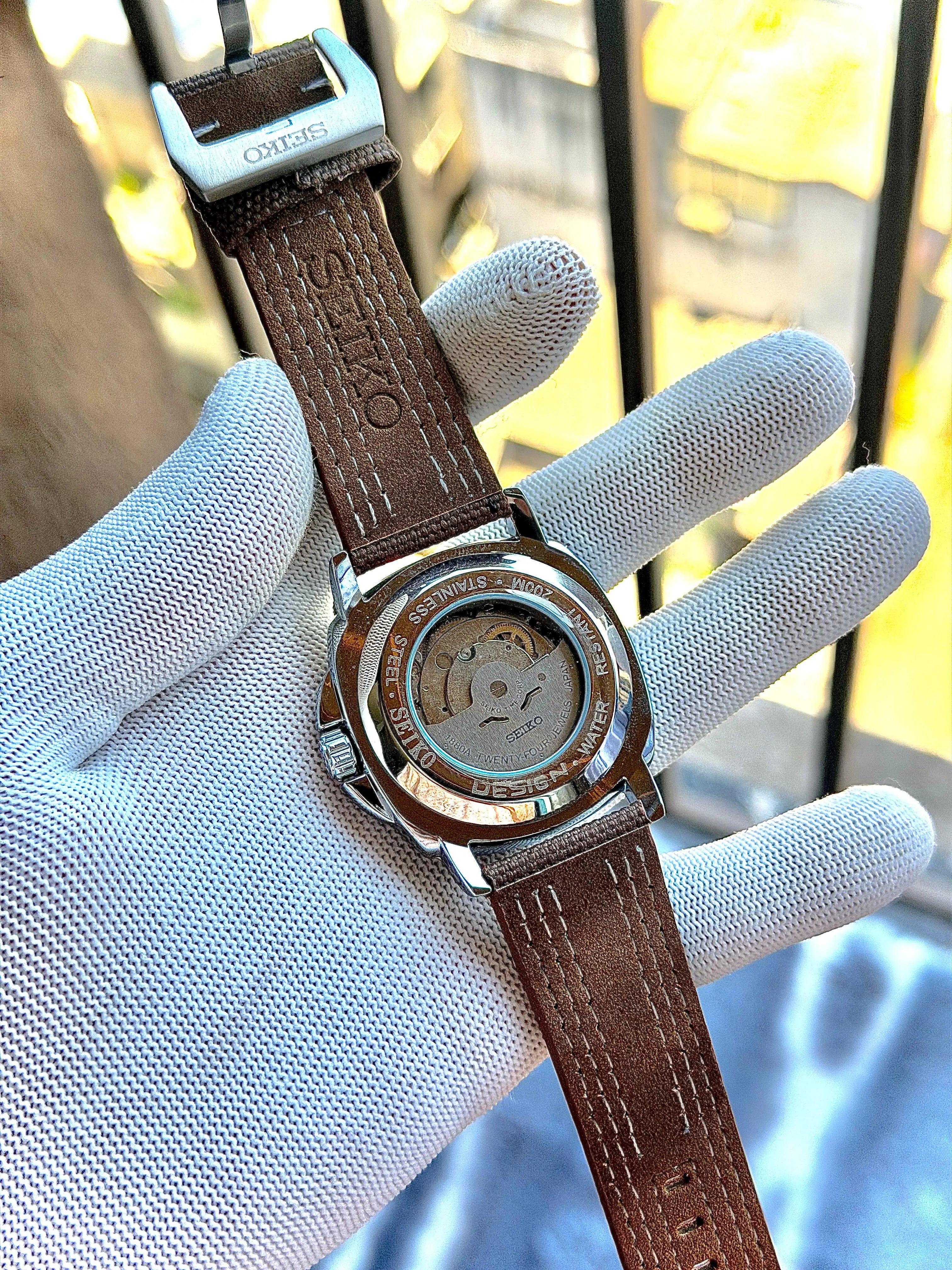 Seiko Sports 5 Brown