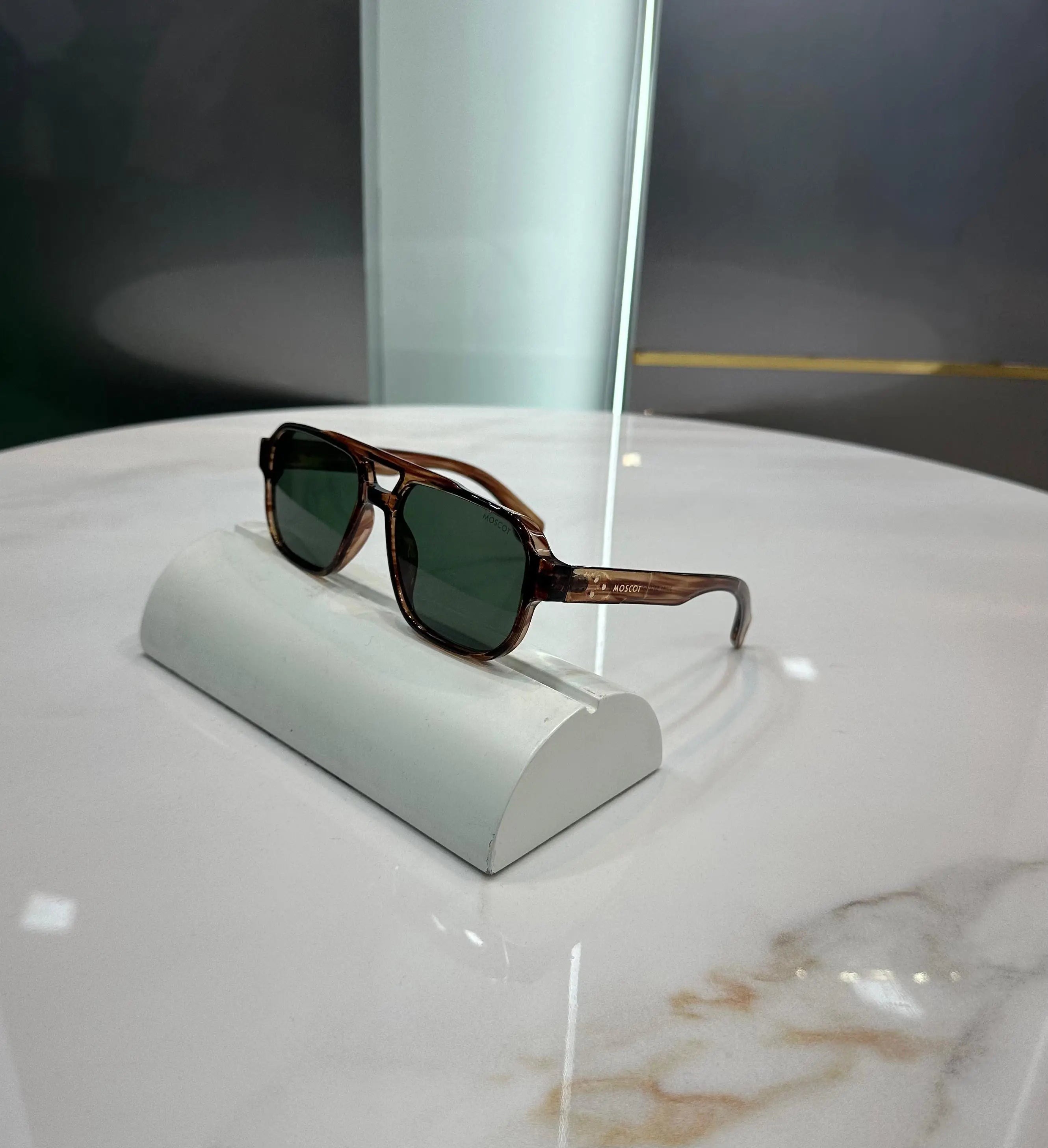 Moscot Orange Green Premium Shades 381