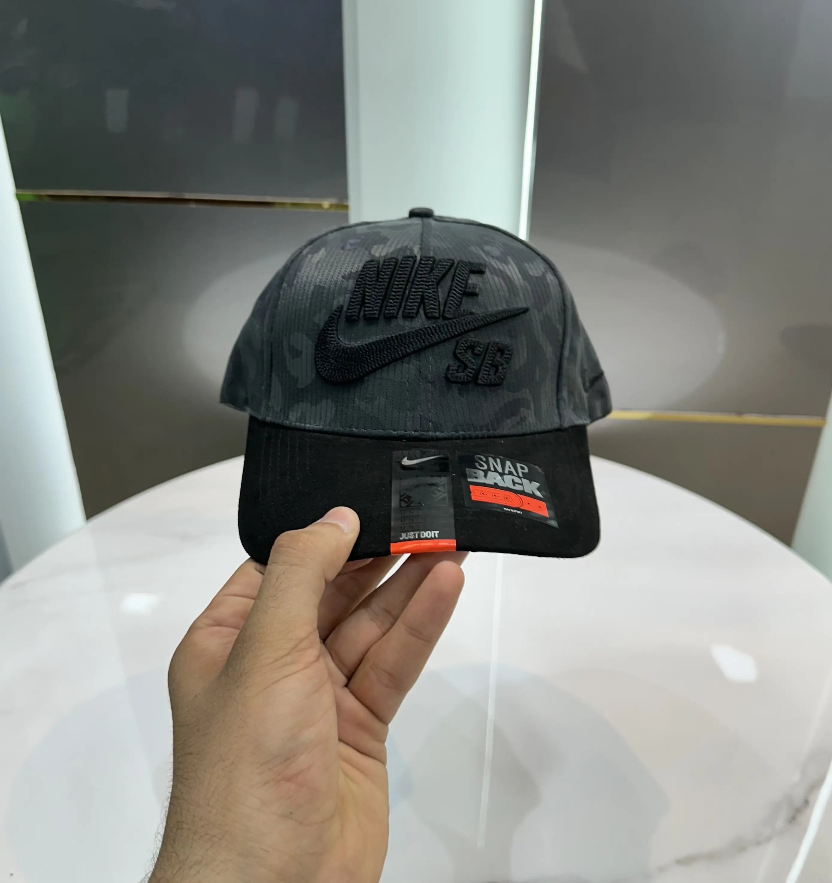 Nik e SB Black Grey 002 Premium Imported Cap